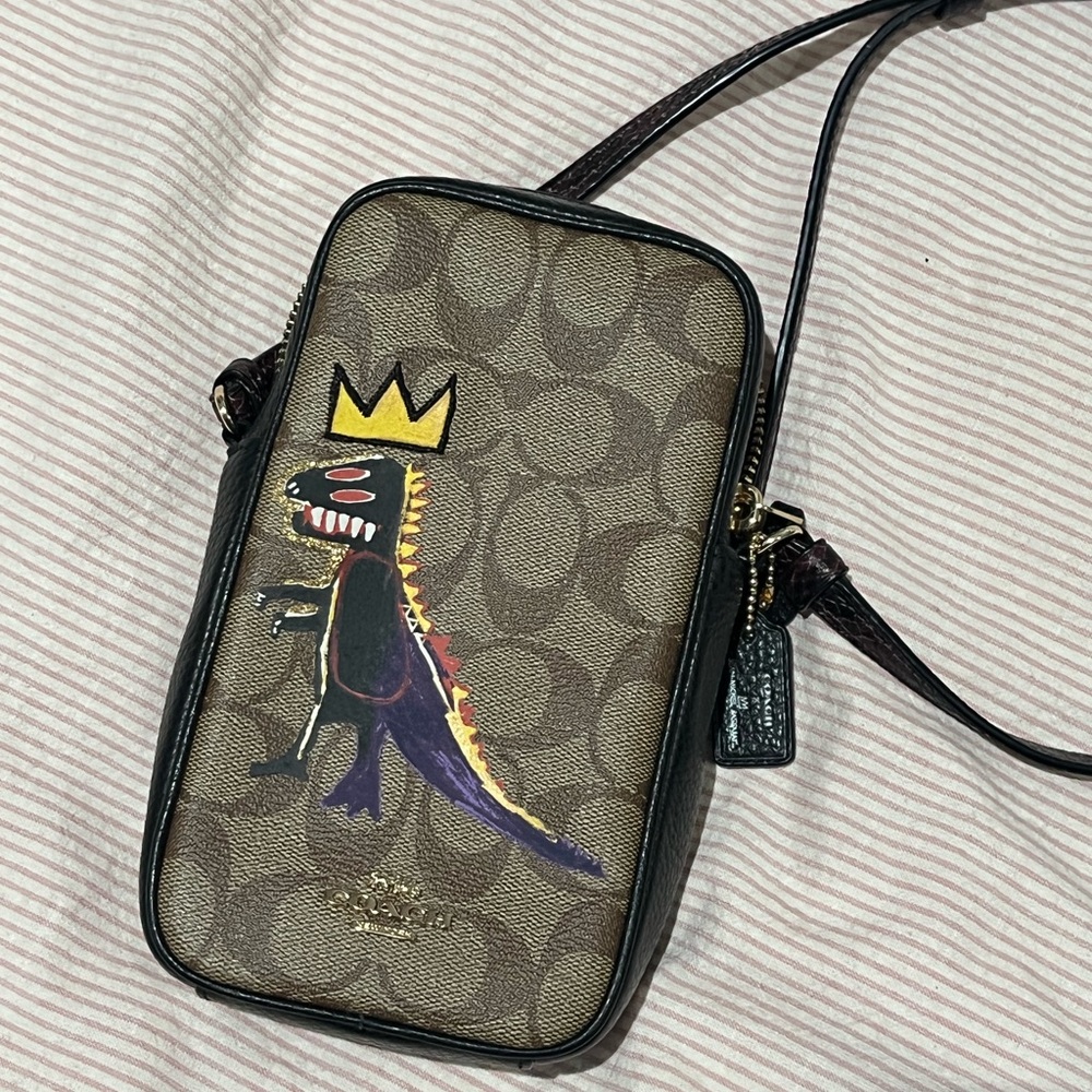 Coach Jean-Michel Basquiat Crossbody - Dinosaur
